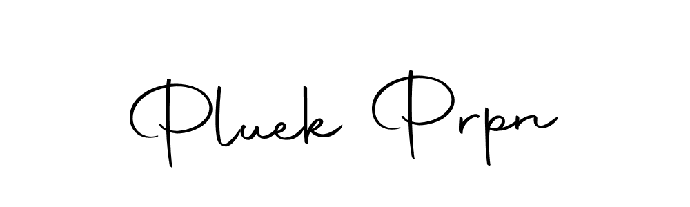You can use this online signature creator to create a handwritten signature for the name Pluek Prpn. This is the best online autograph maker. Pluek Prpn signature style 10 images and pictures png