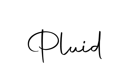 How to make Pluid signature? Autography-DOLnW is a professional autograph style. Create handwritten signature for Pluid name. Pluid signature style 10 images and pictures png