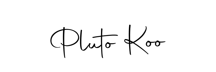 You can use this online signature creator to create a handwritten signature for the name Pluto Koo. This is the best online autograph maker. Pluto Koo signature style 10 images and pictures png