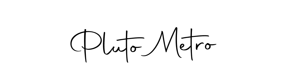 You should practise on your own different ways (Autography-DOLnW) to write your name (Pluto Metro) in signature. don't let someone else do it for you. Pluto Metro signature style 10 images and pictures png