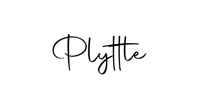 Make a beautiful signature design for name Plyttle. With this signature (Autography-DOLnW) style, you can create a handwritten signature for free. Plyttle signature style 10 images and pictures png
