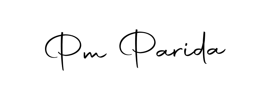 Use a signature maker to create a handwritten signature online. With this signature software, you can design (Autography-DOLnW) your own signature for name Pm Parida. Pm Parida signature style 10 images and pictures png