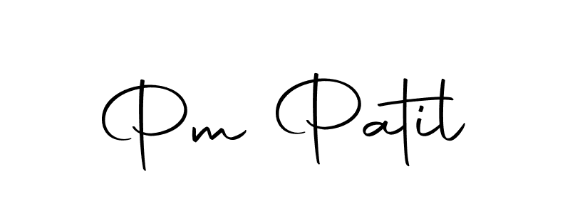 Also we have Pm Patil name is the best signature style. Create professional handwritten signature collection using Autography-DOLnW autograph style. Pm Patil signature style 10 images and pictures png