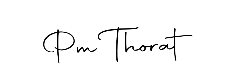 It looks lik you need a new signature style for name Pm Thorat. Design unique handwritten (Autography-DOLnW) signature with our free signature maker in just a few clicks. Pm Thorat signature style 10 images and pictures png