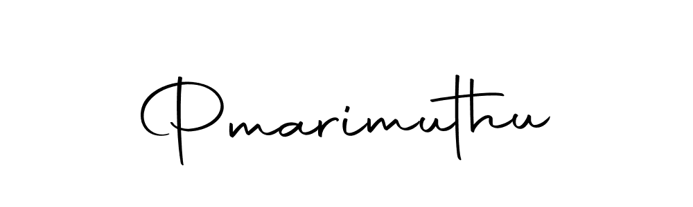 Make a beautiful signature design for name Pmarimuthu. With this signature (Autography-DOLnW) style, you can create a handwritten signature for free. Pmarimuthu signature style 10 images and pictures png