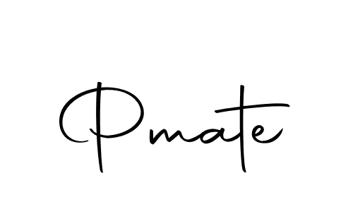 Create a beautiful signature design for name Pmate. With this signature (Autography-DOLnW) fonts, you can make a handwritten signature for free. Pmate signature style 10 images and pictures png