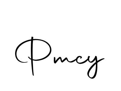 Create a beautiful signature design for name Pmcy. With this signature (Autography-DOLnW) fonts, you can make a handwritten signature for free. Pmcy signature style 10 images and pictures png