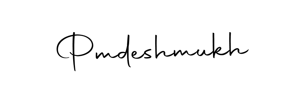 How to make Pmdeshmukh signature? Autography-DOLnW is a professional autograph style. Create handwritten signature for Pmdeshmukh name. Pmdeshmukh signature style 10 images and pictures png