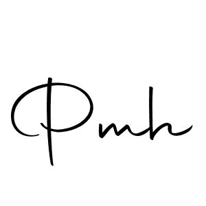 Use a signature maker to create a handwritten signature online. With this signature software, you can design (Autography-DOLnW) your own signature for name Pmh. Pmh signature style 10 images and pictures png