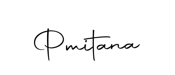 How to make Pmitana signature? Autography-DOLnW is a professional autograph style. Create handwritten signature for Pmitana name. Pmitana signature style 10 images and pictures png