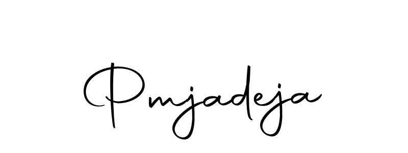 Make a beautiful signature design for name Pmjadeja. Use this online signature maker to create a handwritten signature for free. Pmjadeja signature style 10 images and pictures png
