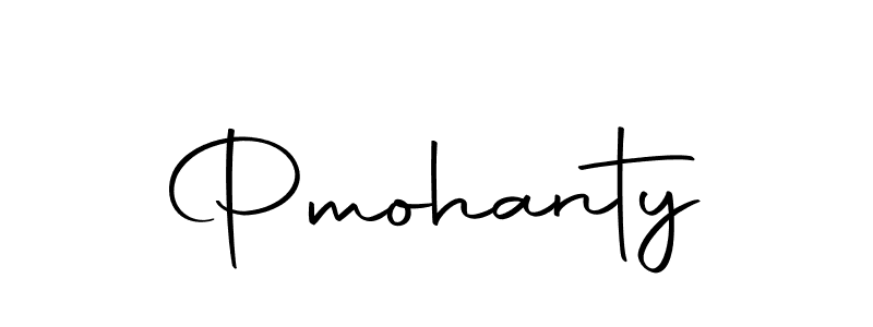 How to make Pmohanty signature? Autography-DOLnW is a professional autograph style. Create handwritten signature for Pmohanty name. Pmohanty signature style 10 images and pictures png