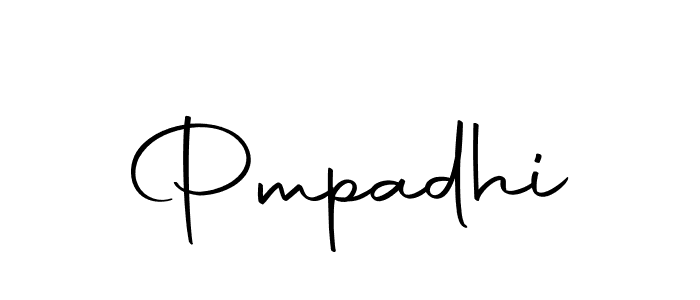 Use a signature maker to create a handwritten signature online. With this signature software, you can design (Autography-DOLnW) your own signature for name Pmpadhi. Pmpadhi signature style 10 images and pictures png