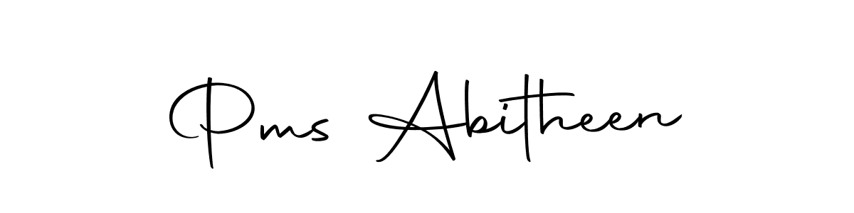 Autography-DOLnW is a professional signature style that is perfect for those who want to add a touch of class to their signature. It is also a great choice for those who want to make their signature more unique. Get Pms Abitheen name to fancy signature for free. Pms Abitheen signature style 10 images and pictures png