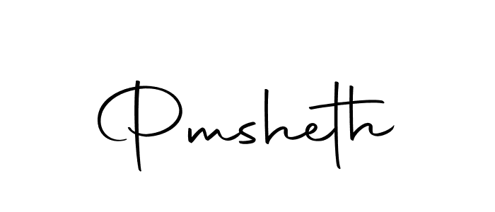 Similarly Autography-DOLnW is the best handwritten signature design. Signature creator online .You can use it as an online autograph creator for name Pmsheth. Pmsheth signature style 10 images and pictures png