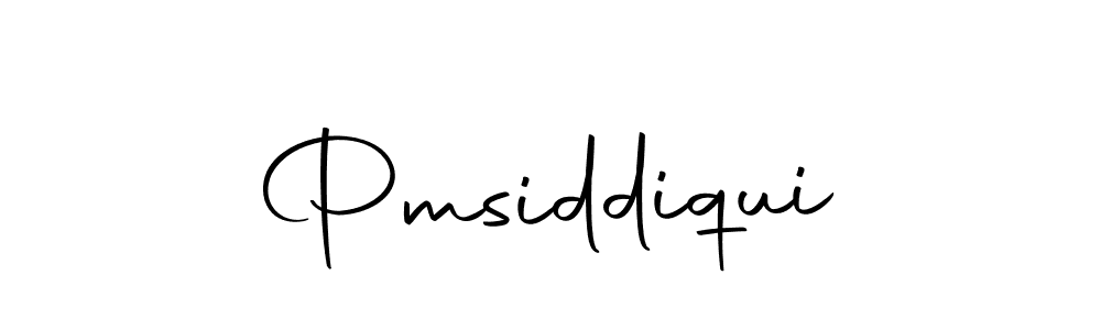 Create a beautiful signature design for name Pmsiddiqui. With this signature (Autography-DOLnW) fonts, you can make a handwritten signature for free. Pmsiddiqui signature style 10 images and pictures png