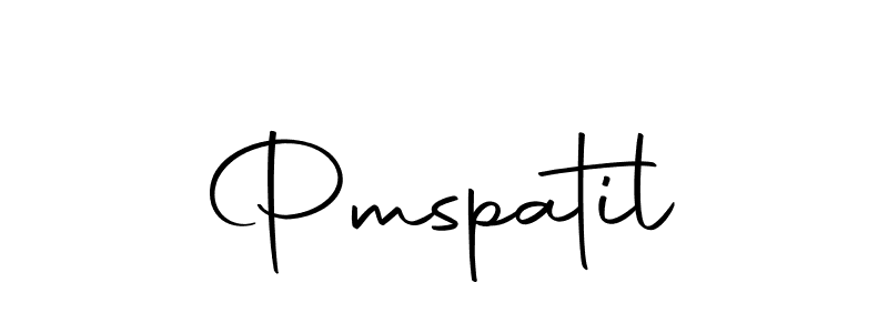 Create a beautiful signature design for name Pmspatil. With this signature (Autography-DOLnW) fonts, you can make a handwritten signature for free. Pmspatil signature style 10 images and pictures png