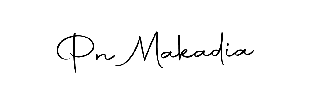 How to make Pn Makadia name signature. Use Autography-DOLnW style for creating short signs online. This is the latest handwritten sign. Pn Makadia signature style 10 images and pictures png