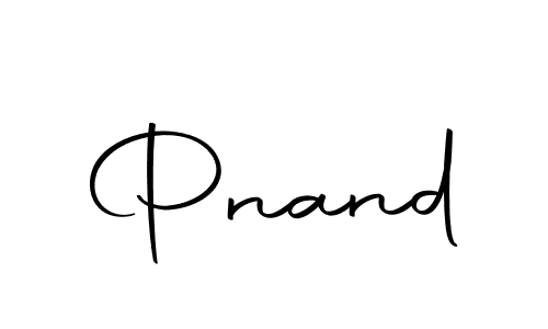 Create a beautiful signature design for name Pnand. With this signature (Autography-DOLnW) fonts, you can make a handwritten signature for free. Pnand signature style 10 images and pictures png