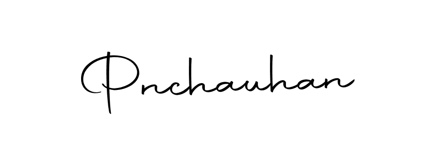 Create a beautiful signature design for name Pnchauhan. With this signature (Autography-DOLnW) fonts, you can make a handwritten signature for free. Pnchauhan signature style 10 images and pictures png