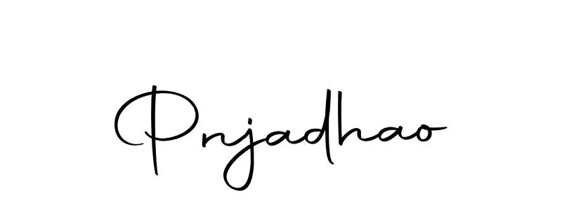 if you are searching for the best signature style for your name Pnjadhao. so please give up your signature search. here we have designed multiple signature styles  using Autography-DOLnW. Pnjadhao signature style 10 images and pictures png