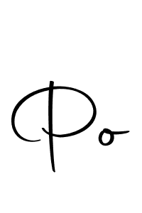 Make a beautiful signature design for name Po. Use this online signature maker to create a handwritten signature for free. Po signature style 10 images and pictures png