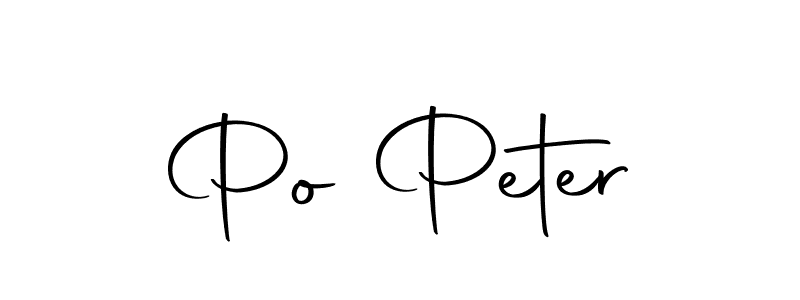 Make a beautiful signature design for name Po Peter. Use this online signature maker to create a handwritten signature for free. Po Peter signature style 10 images and pictures png