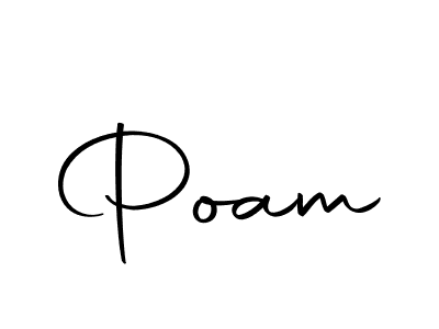 It looks lik you need a new signature style for name Poam. Design unique handwritten (Autography-DOLnW) signature with our free signature maker in just a few clicks. Poam signature style 10 images and pictures png