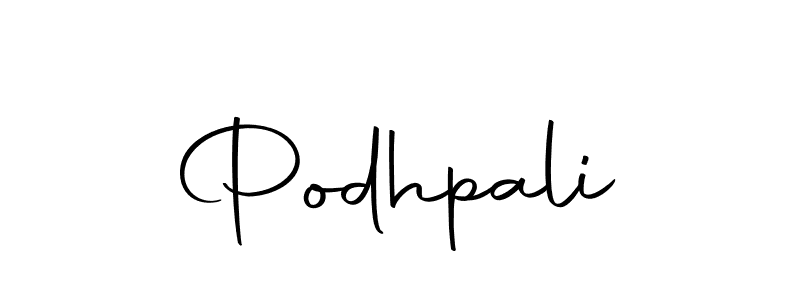 Design your own signature with our free online signature maker. With this signature software, you can create a handwritten (Autography-DOLnW) signature for name Podhpali. Podhpali signature style 10 images and pictures png