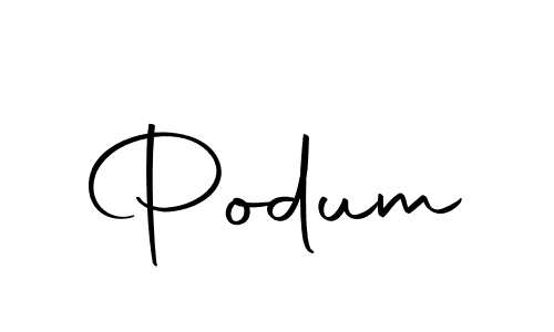 It looks lik you need a new signature style for name Podum. Design unique handwritten (Autography-DOLnW) signature with our free signature maker in just a few clicks. Podum signature style 10 images and pictures png