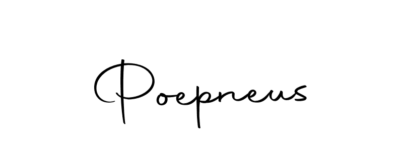 Use a signature maker to create a handwritten signature online. With this signature software, you can design (Autography-DOLnW) your own signature for name Poepneus. Poepneus signature style 10 images and pictures png