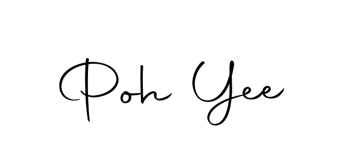 How to make Poh Yee signature? Autography-DOLnW is a professional autograph style. Create handwritten signature for Poh Yee name. Poh Yee signature style 10 images and pictures png