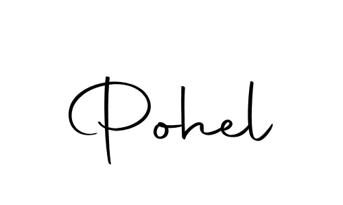How to make Pohel name signature. Use Autography-DOLnW style for creating short signs online. This is the latest handwritten sign. Pohel signature style 10 images and pictures png