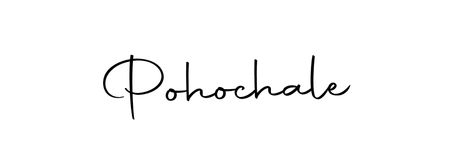 How to make Pohochale signature? Autography-DOLnW is a professional autograph style. Create handwritten signature for Pohochale name. Pohochale signature style 10 images and pictures png