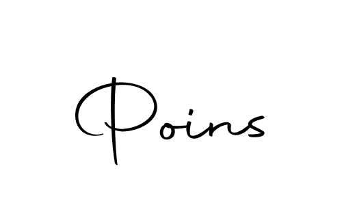 Make a beautiful signature design for name Poins. With this signature (Autography-DOLnW) style, you can create a handwritten signature for free. Poins signature style 10 images and pictures png