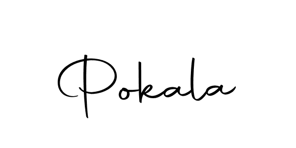 if you are searching for the best signature style for your name Pokala. so please give up your signature search. here we have designed multiple signature styles  using Autography-DOLnW. Pokala signature style 10 images and pictures png