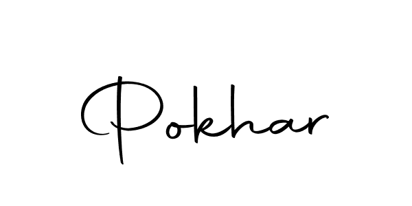 You should practise on your own different ways (Autography-DOLnW) to write your name (Pokhar) in signature. don't let someone else do it for you. Pokhar signature style 10 images and pictures png
