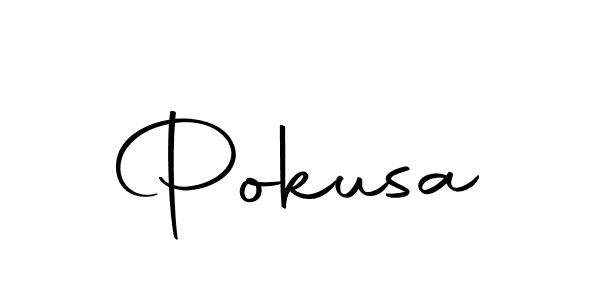 if you are searching for the best signature style for your name Pokusa. so please give up your signature search. here we have designed multiple signature styles  using Autography-DOLnW. Pokusa signature style 10 images and pictures png