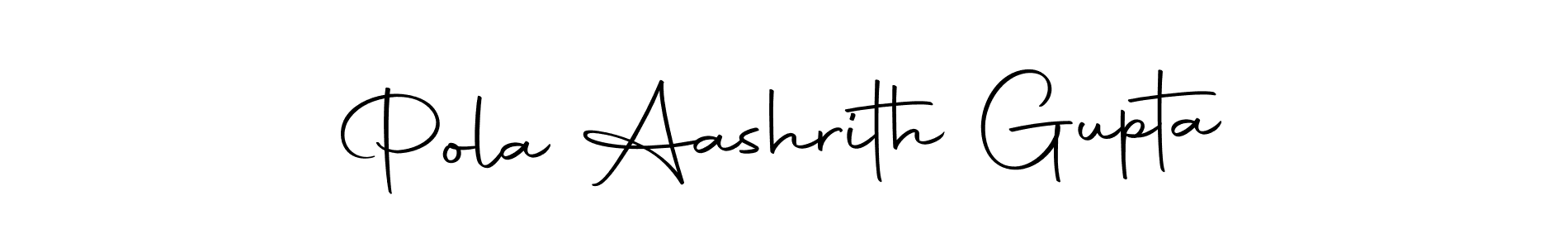 This is the best signature style for the Pola Aashrith Gupta name. Also you like these signature font (Autography-DOLnW). Mix name signature. Pola Aashrith Gupta signature style 10 images and pictures png