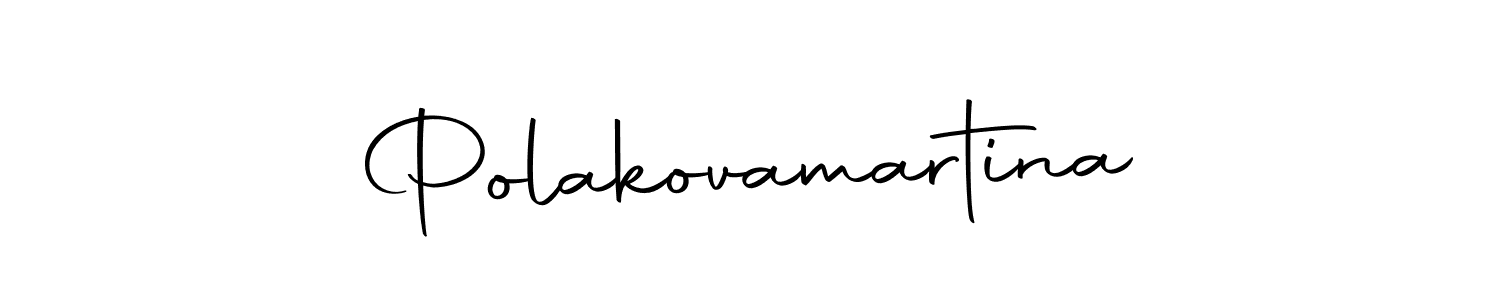 if you are searching for the best signature style for your name Polakovamartina. so please give up your signature search. here we have designed multiple signature styles  using Autography-DOLnW. Polakovamartina signature style 10 images and pictures png