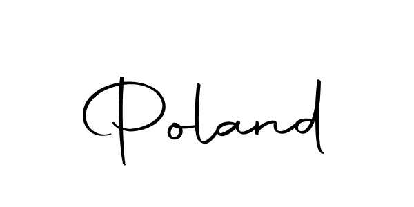 You should practise on your own different ways (Autography-DOLnW) to write your name (Poland) in signature. don't let someone else do it for you. Poland signature style 10 images and pictures png