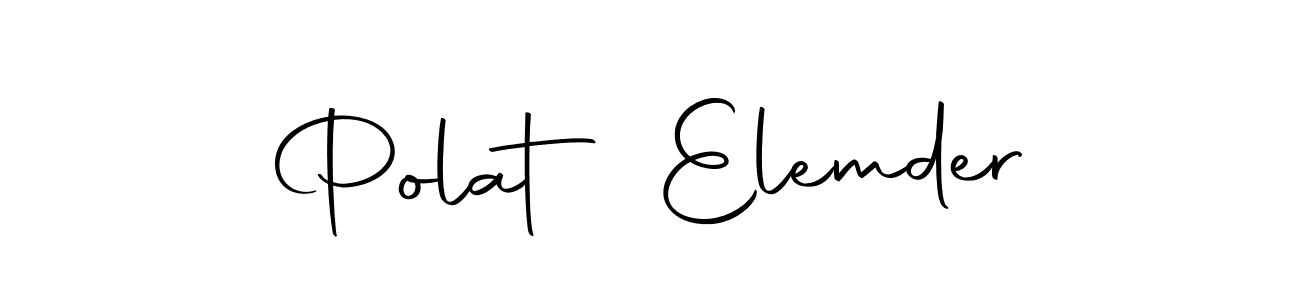 Polat Elemder stylish signature style. Best Handwritten Sign (Autography-DOLnW) for my name. Handwritten Signature Collection Ideas for my name Polat Elemder. Polat Elemder signature style 10 images and pictures png