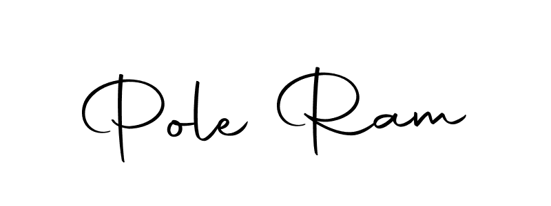 Design your own signature with our free online signature maker. With this signature software, you can create a handwritten (Autography-DOLnW) signature for name Pole Ram. Pole Ram signature style 10 images and pictures png