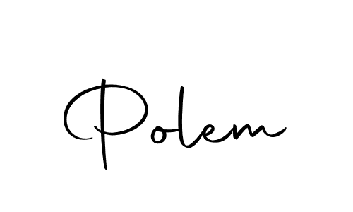 if you are searching for the best signature style for your name Polem. so please give up your signature search. here we have designed multiple signature styles  using Autography-DOLnW. Polem signature style 10 images and pictures png