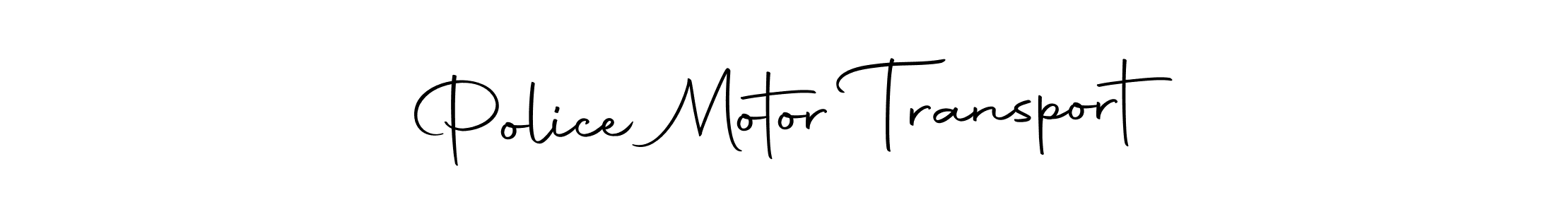 You should practise on your own different ways (Autography-DOLnW) to write your name (Police Motor Transport) in signature. don't let someone else do it for you. Police Motor Transport signature style 10 images and pictures png
