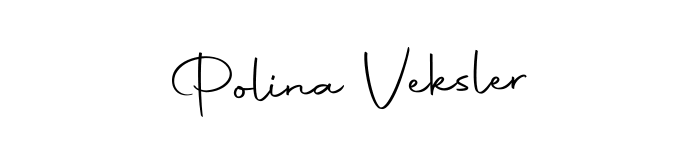 if you are searching for the best signature style for your name Polina Veksler. so please give up your signature search. here we have designed multiple signature styles  using Autography-DOLnW. Polina Veksler signature style 10 images and pictures png