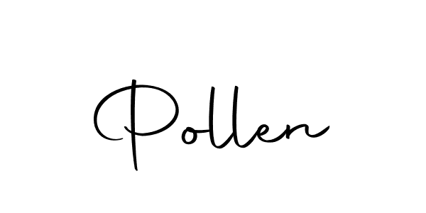 Make a beautiful signature design for name Pollen. With this signature (Autography-DOLnW) style, you can create a handwritten signature for free. Pollen signature style 10 images and pictures png