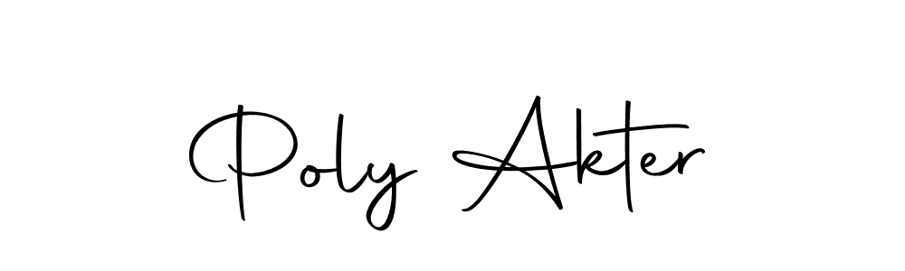 Here are the top 10 professional signature styles for the name Poly Akter. These are the best autograph styles you can use for your name. Poly Akter signature style 10 images and pictures png