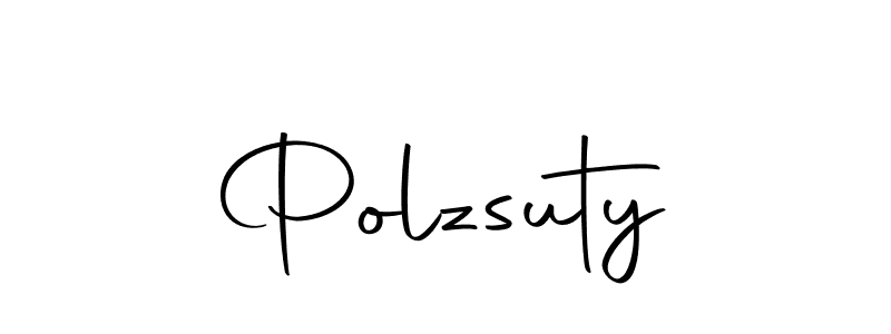 if you are searching for the best signature style for your name Polzsuty. so please give up your signature search. here we have designed multiple signature styles  using Autography-DOLnW. Polzsuty signature style 10 images and pictures png