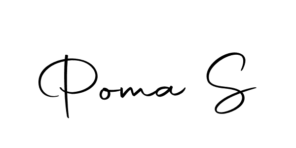 It looks lik you need a new signature style for name Poma S. Design unique handwritten (Autography-DOLnW) signature with our free signature maker in just a few clicks. Poma S signature style 10 images and pictures png